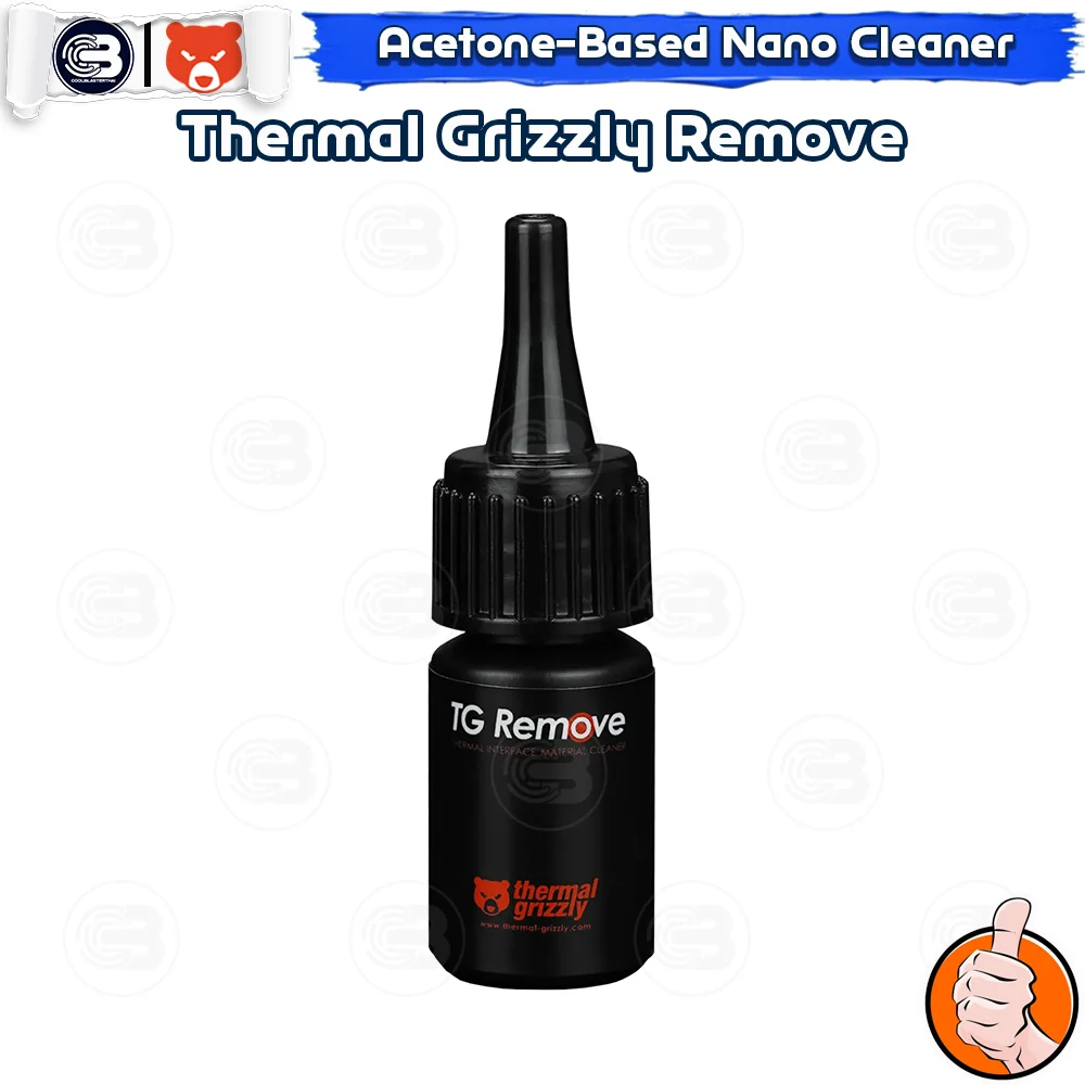 [CoolBlasterThai] THERMAL GRIZZLY TG REMOVE Cleaning Fluid 10 ml. Nano-cleaner For Thermal Paste