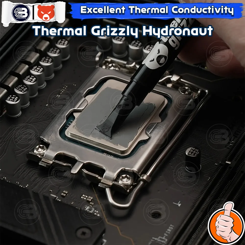 [CoolBlasterThai] THERMAL GRIZZLY HYDRONAUT 3.9g.Thermal compound (ซิลิโคนนำความร้อน)