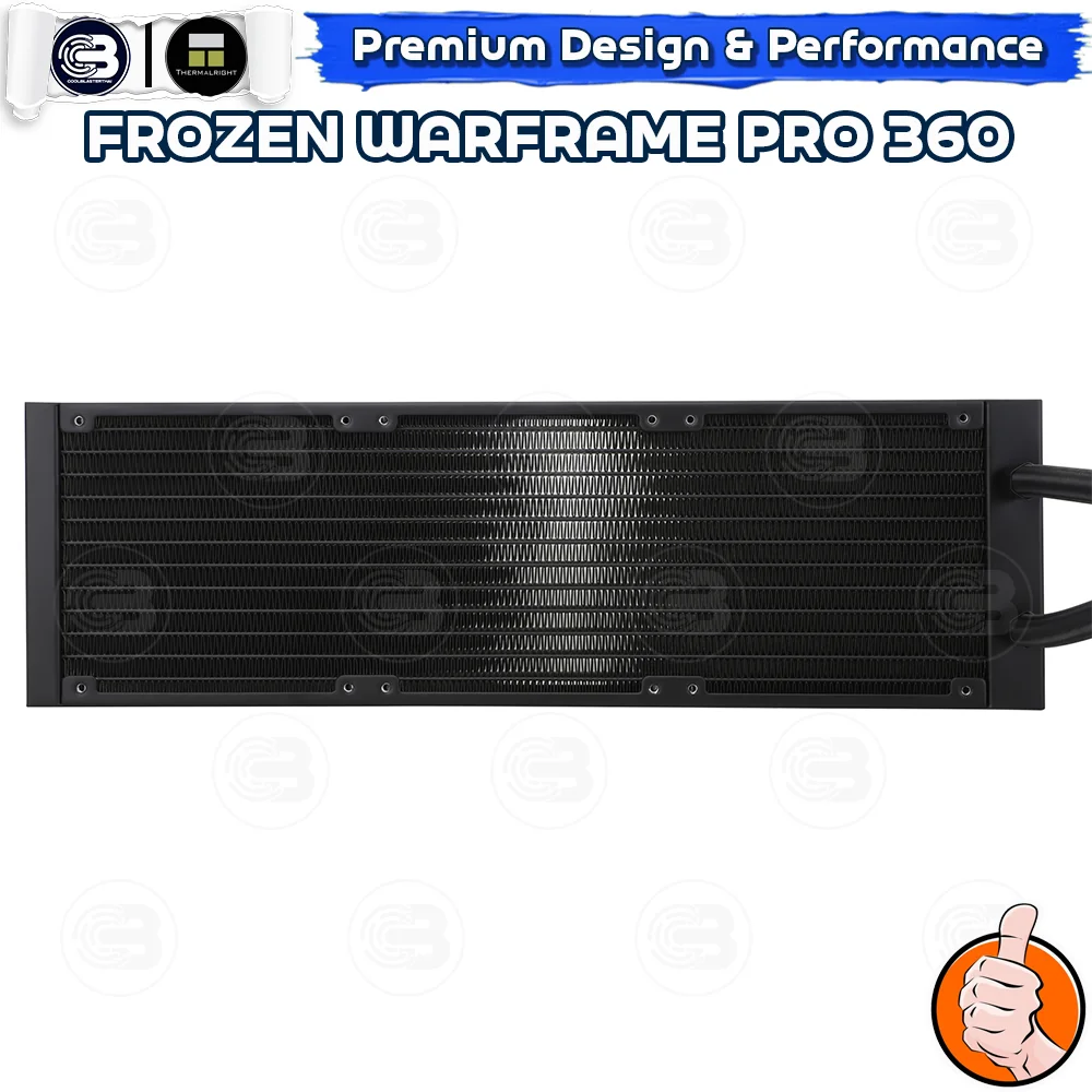 [CoolBlasterThai] THERMALRIGHT FROZEN WARFRAME PRO 360 ARGB BLACK AIO Liquid CPU Cooler (AM5/LGA1851 Ready) ประกัน 5 ปี