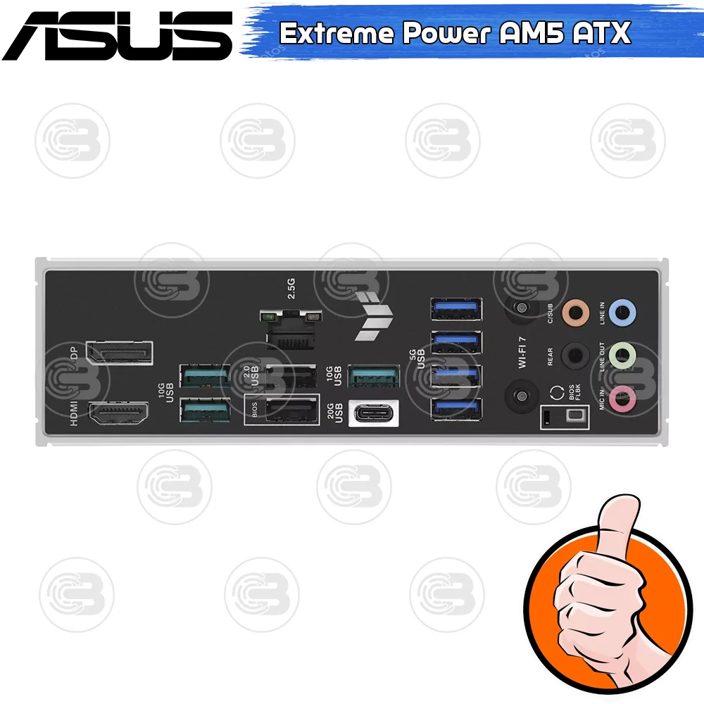 [CoolBlasterThai] ASUS MAINBOARD TUF GAMING B850-PLUS WIFI AMD SOCKET AM5 DDR5 M-ATX ประกัน 3 ปี