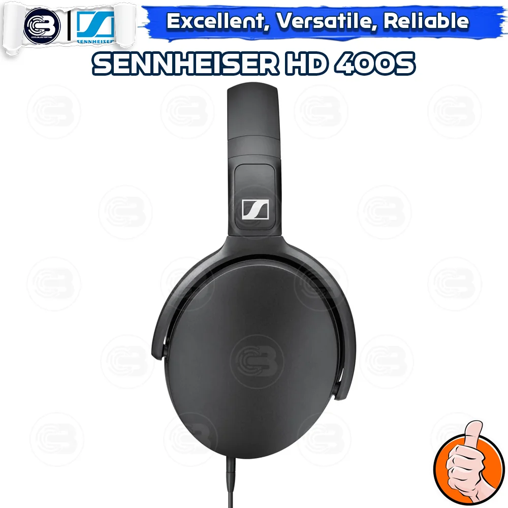 [CoolBlasterThai] SENNHEISER Headphone HD 400S Over-Ear Wired Excellent Sound Quality (1Y)