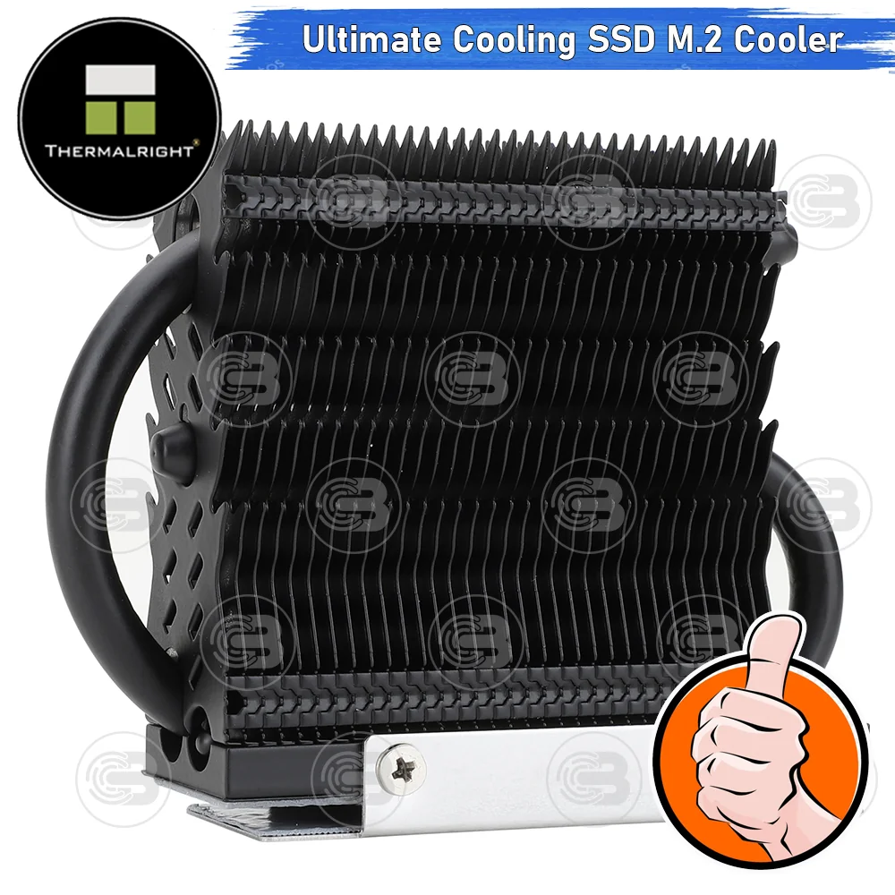 [CoolBlasterThai] Thermalright HR-09 2280 PRO Black SSD M.2 COOLING KIT With Heatpipe