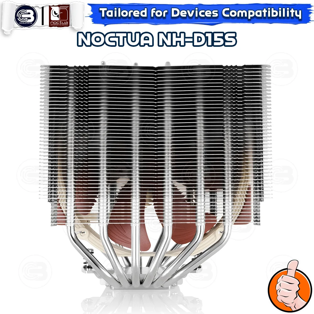 [CoolBlasterThai] NOCTUA NH-D15S Heat Sink CPU Cooler (AM5/LGA1700 Ready) ประกัน 6 ปี