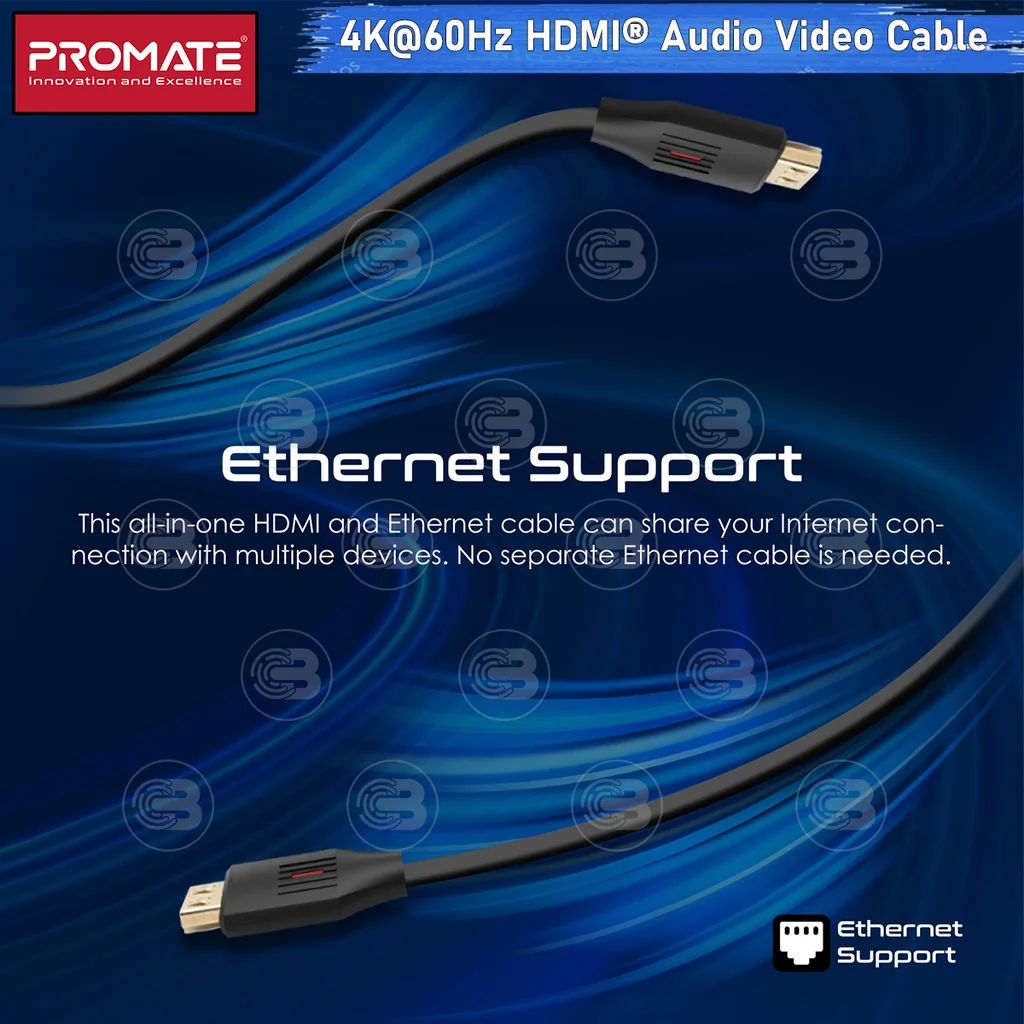 [CoolBlasterThai] PROMATE HDMI To HDMI 4K@60Hz 1.5M (PROLINK4K60-150) (2Y Warranty)