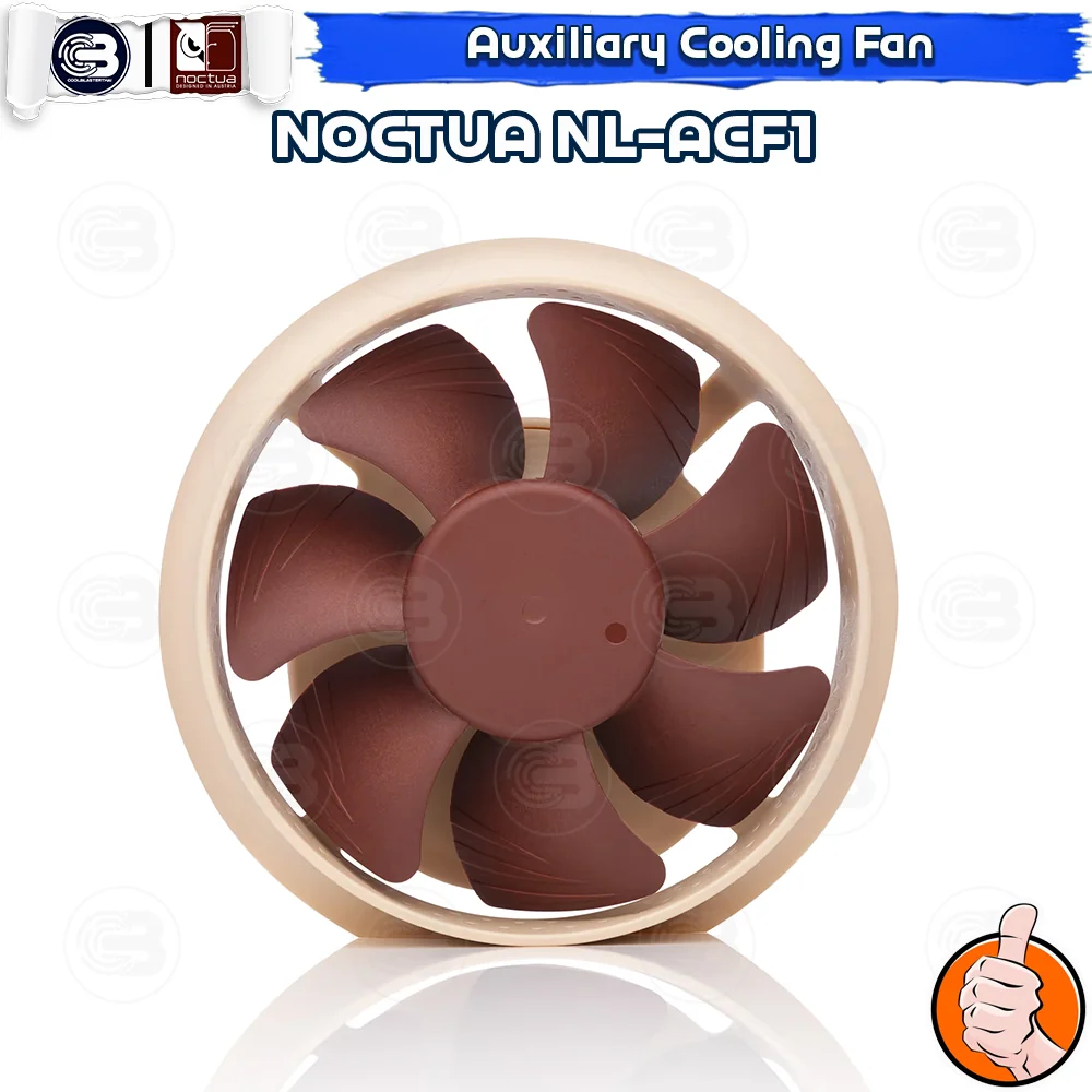 [CoolBlasterThai] NOCTUA NL-ACF1 Auxiliary Cooling Fan NL-LC1 (size 80 mm.) ประกัน 6 ปี