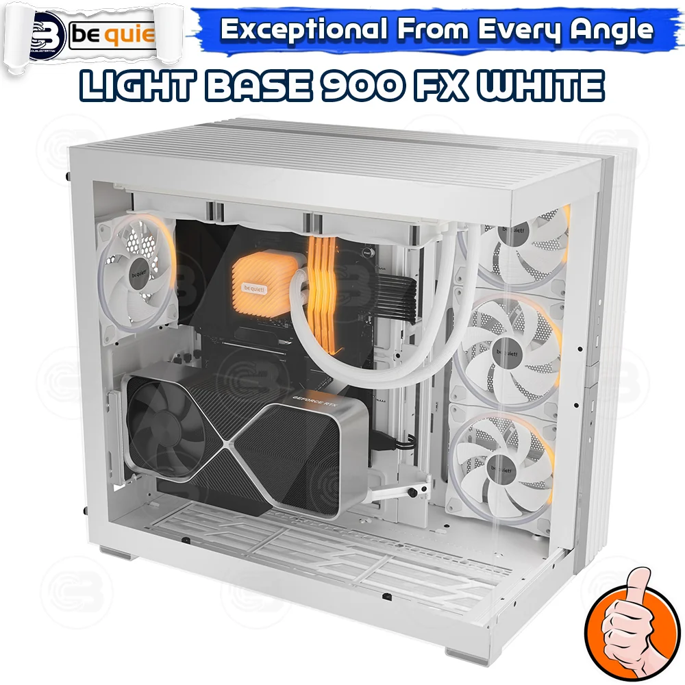 [CoolBlasterThai] Be Quiet LIGHT BASE 900 FX White PC Case (BGW72) ประกัน 3 ปี