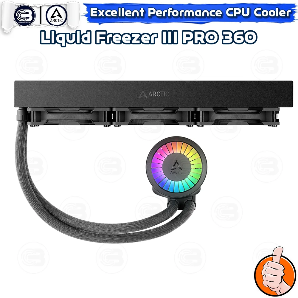 [CoolBlasterThai] ARCTIC LIQUID FREEZER III Pro 360 A-RGB All-In-One CPU Water Cooler (LGA1851/1700/AM5/AM4)