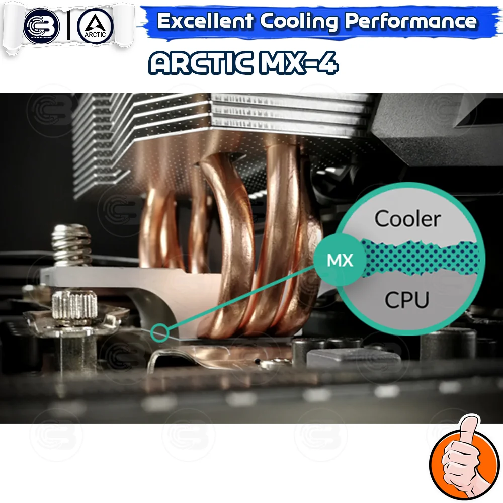 [CoolBlasterThai] ARCTIC MX-4 20g. Thermal compound (Heat sink silicone) (ซิลิโคนนำความร้อน)