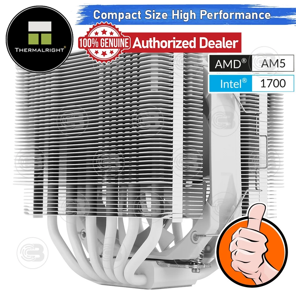 [CoolBlasterThai] Thermalright Peerless Assassin 120 MINI WHITE CPU Heat Sink (AM5/LGA1851 Ready)