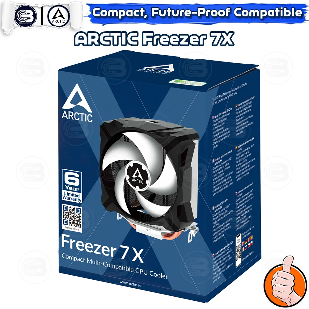 [CoolBlasterThai] ARCTIC FREEZER 7X CPU Cooler (LGA1700/AM5 Ready) ประกัน 6 ปี