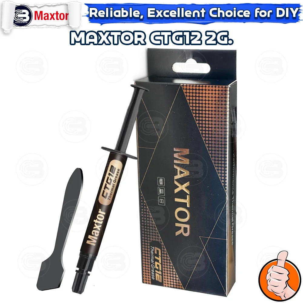 [CoolBlasterThai] MAXTOR CTG12 Thermal Compound 2g./18.0 W/m.k