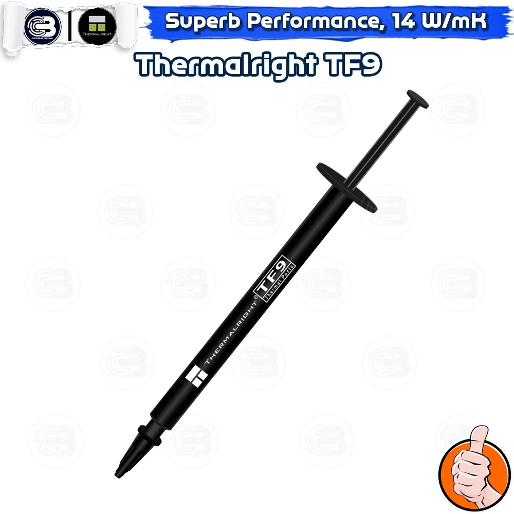 [CoolBlasterThai] THERMALRIGHT TF9 Thermal Compound 1.5g./14 W/m.k (ซิลิโคนนำความร้อน)