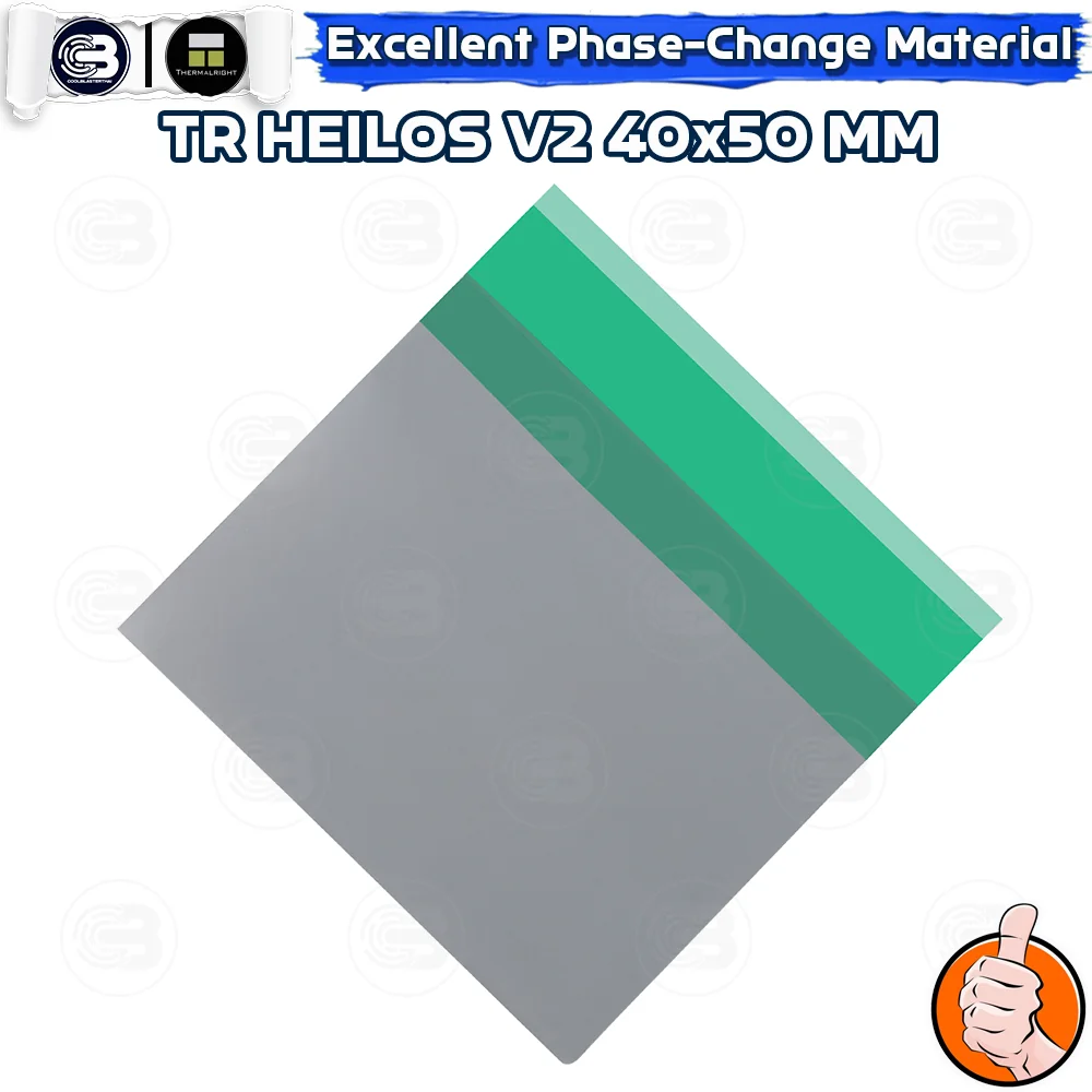 [CoolBlasterThai] THERMALRIGHT Heilos Solid Thermal Interface Sheet V2 40x50x0.25 mm (Phase change thermal interface)
