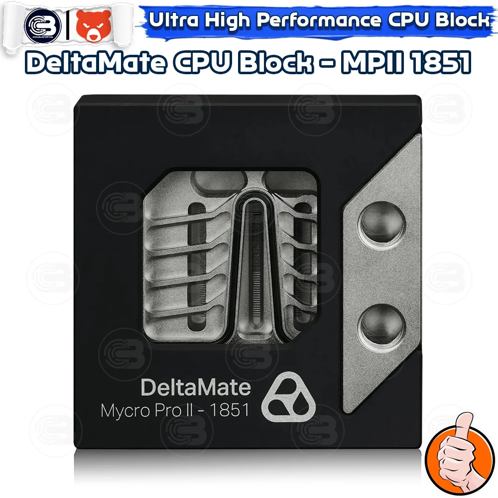 [CoolBlasterThai] THERMAL GRIZZLY DELTAMATE MPII-1851 CPU Block For Intel LGA1851/1700 socket CPU Water Block