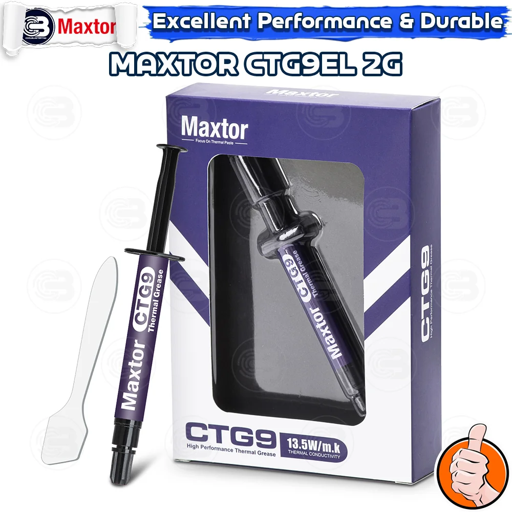 [CoolBlasterThai] MAXTOR CTG9EL Thermal Compound 2g./13.5 W/m.k