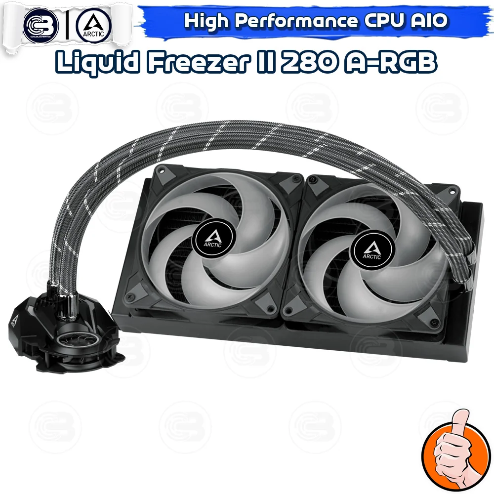 [CoolBlasterThai] ARCTIC LIQUID FREEZER II 280 A-RGB All-In-One CPU Water Cooler (LGA1851/AM5 Ready)