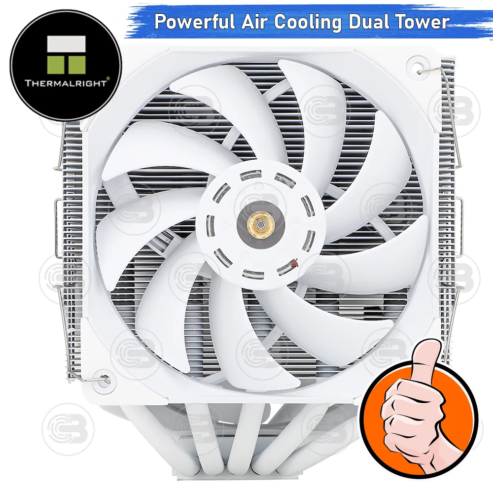 [CoolBlasterThai] Thermalright Frost Commander 140 White CPU Heat Sink (AM5/LGA1851 Ready) ประกัน 5 ปี