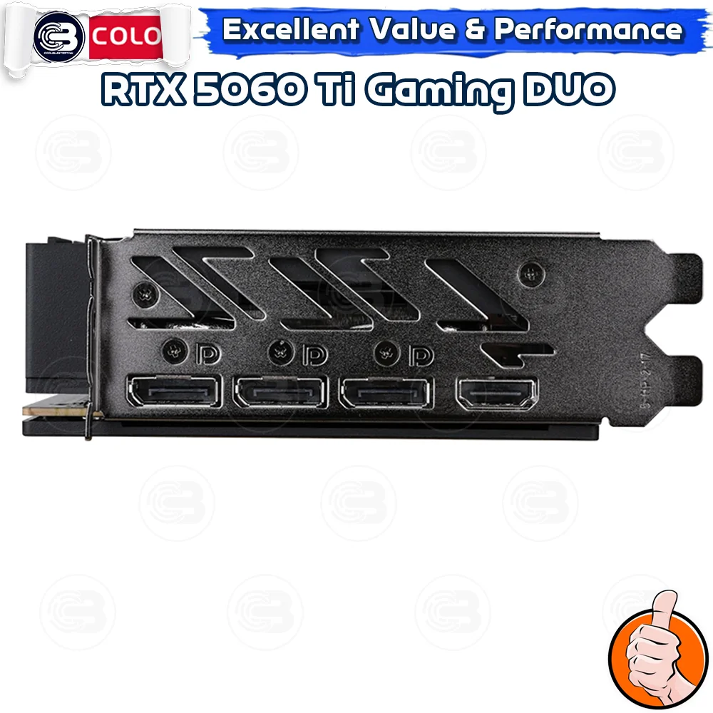 [CoolBlasterThai] COLORFUL GeForce RTX 5060Ti GAMING DUO OC 16GB-V (3Y)