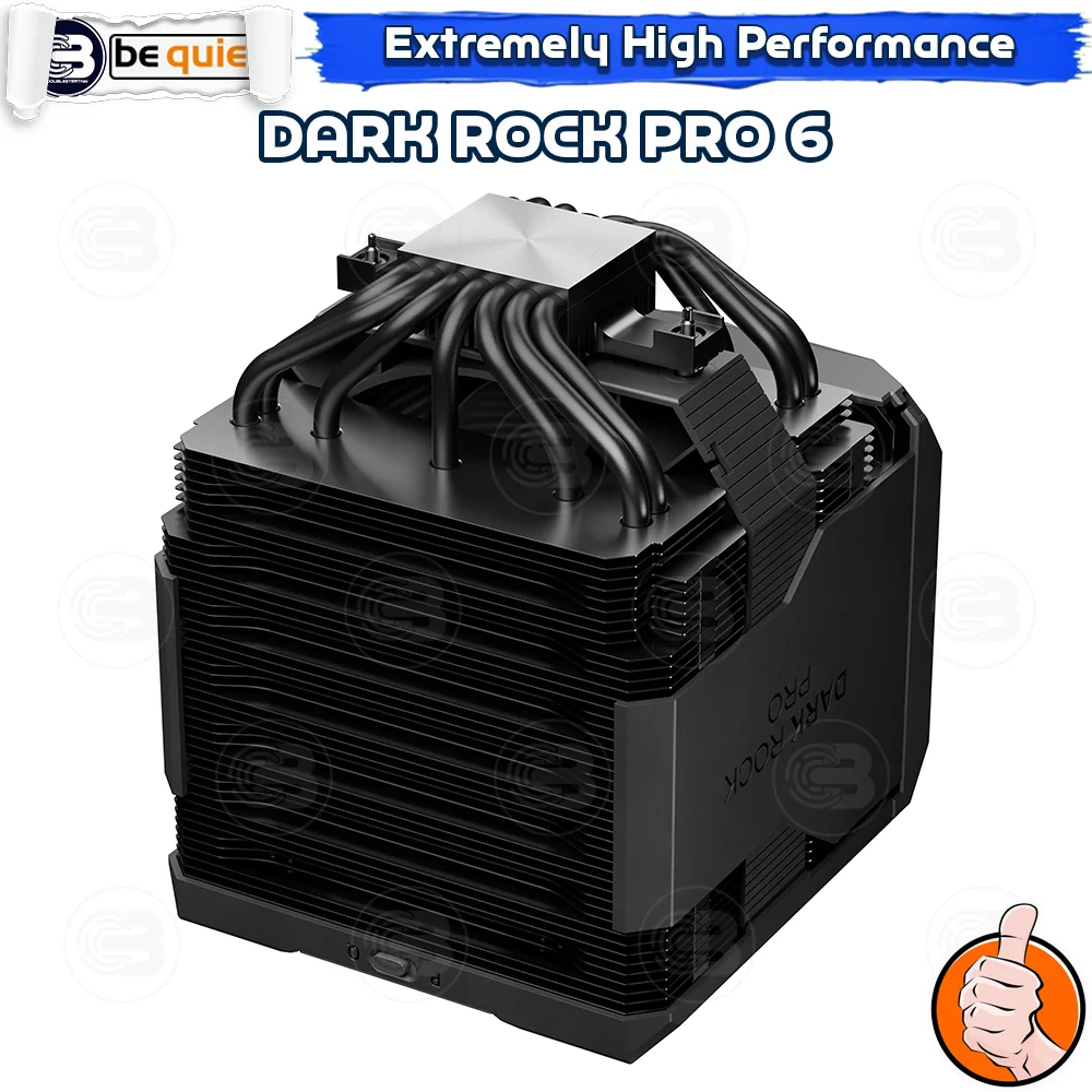 [CoolBlasterThai] Be Quiet Dark Rock Pro 6 Heat Sink CPU Cooler (AM5/LGA1851 Ready) (BK048) ประกัน 3 ปี