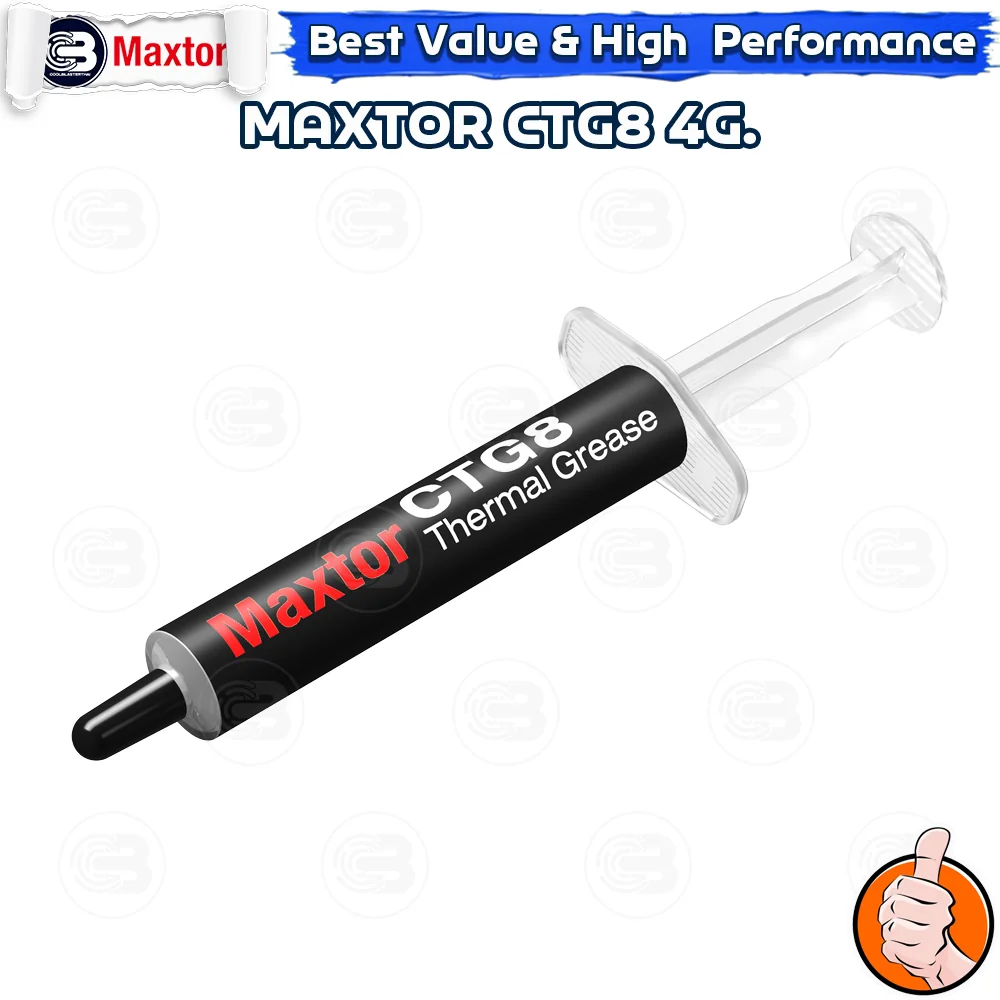 [CoolBlasterThai] MAXTOR CTG8 Thermal Compound 4g./12.8 W/m.k