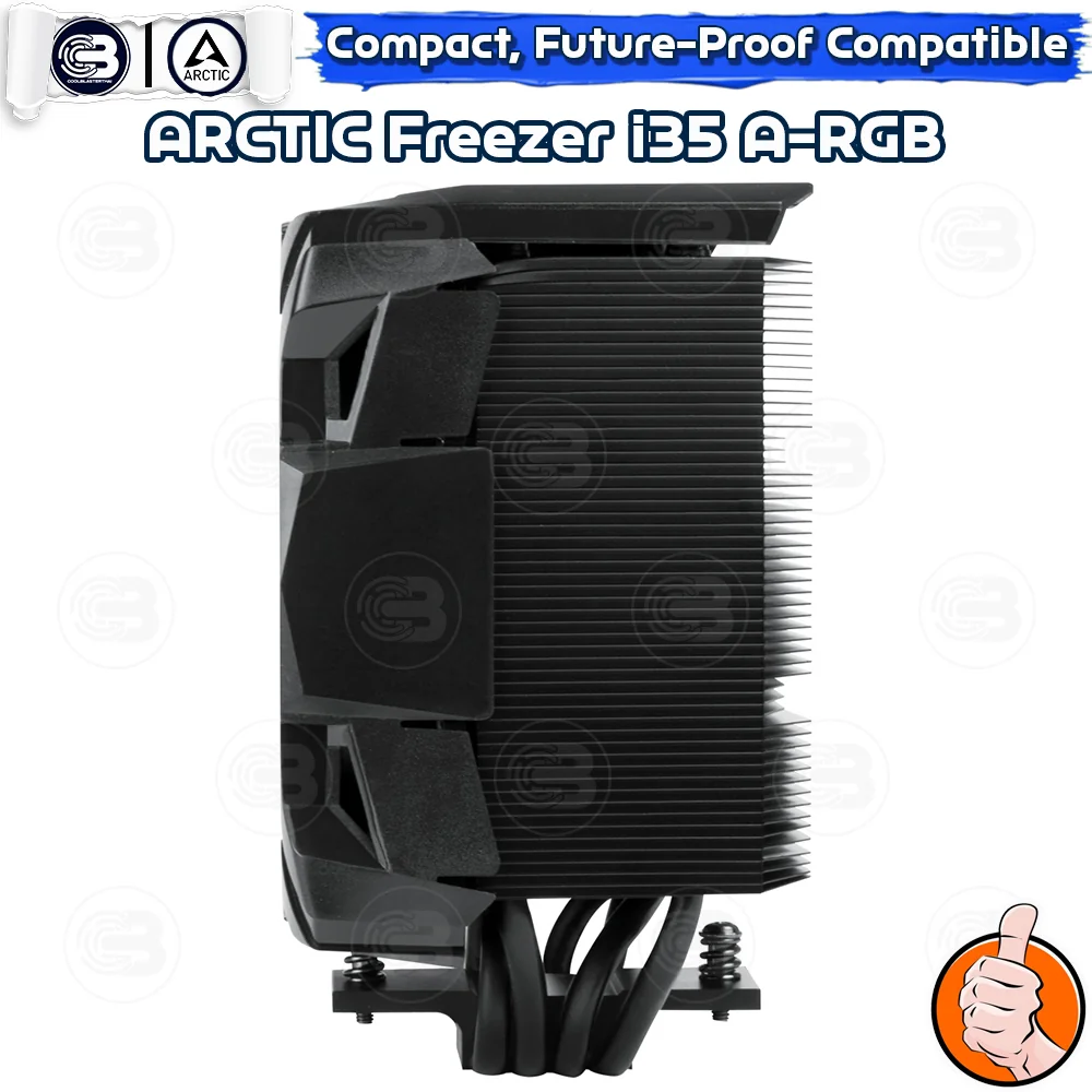 [CoolBlasterThai] ARCTIC FREEZER i35 A-RGB Tower CPU Cooler for Intel ประกัน 6 ปี (LGA1851/1700 Ready)