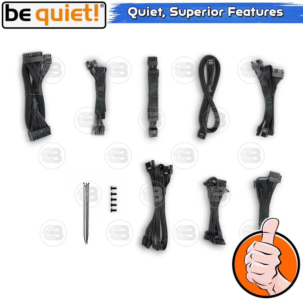 [CoolBlasterThai] Be Quiet PURE POWER 13 M 1000W 80+GOLD (BP028EU) ประกัน 10 ปี (รับส่วนลด 200 บาท)