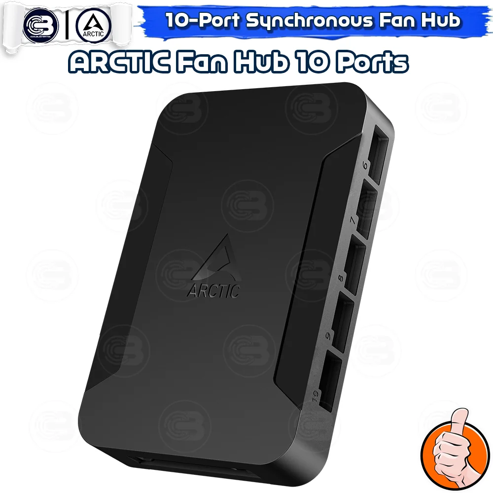 [CoolBlasterThai] Arctic Case Fan Hub 10 Port with SATA Power ประกัน 6 ปี