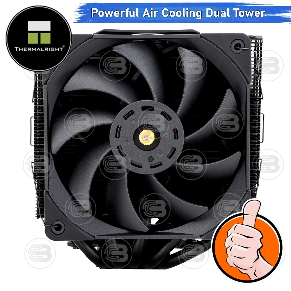 [CoolBlasterThai] Thermalright Frost Commander 140 BLACK CPU Heat Sink (AM5/LGA1851 Ready) ประกัน 5 ปี