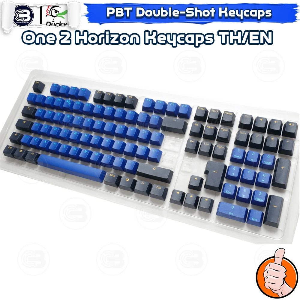 [CoolBlasterThai] Ducky One 2 Horizon Keycap Set 108 Keys TH/EN (คีย์บอร์ด)