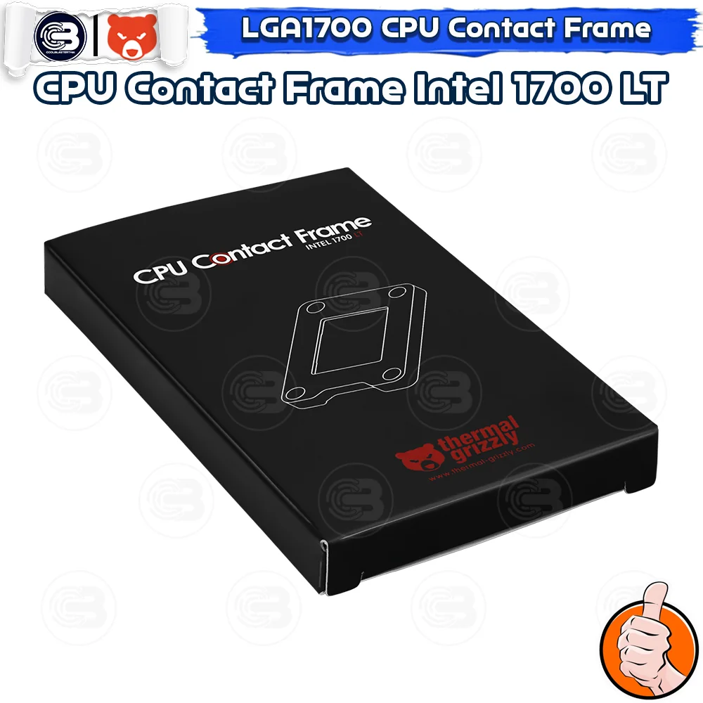 [CoolBlasterThai] THERMAL GRIZZLY CPU CONTACT FRAME INTEL 1700 LT 12TH/13TH/14T Generation (เฟรม)