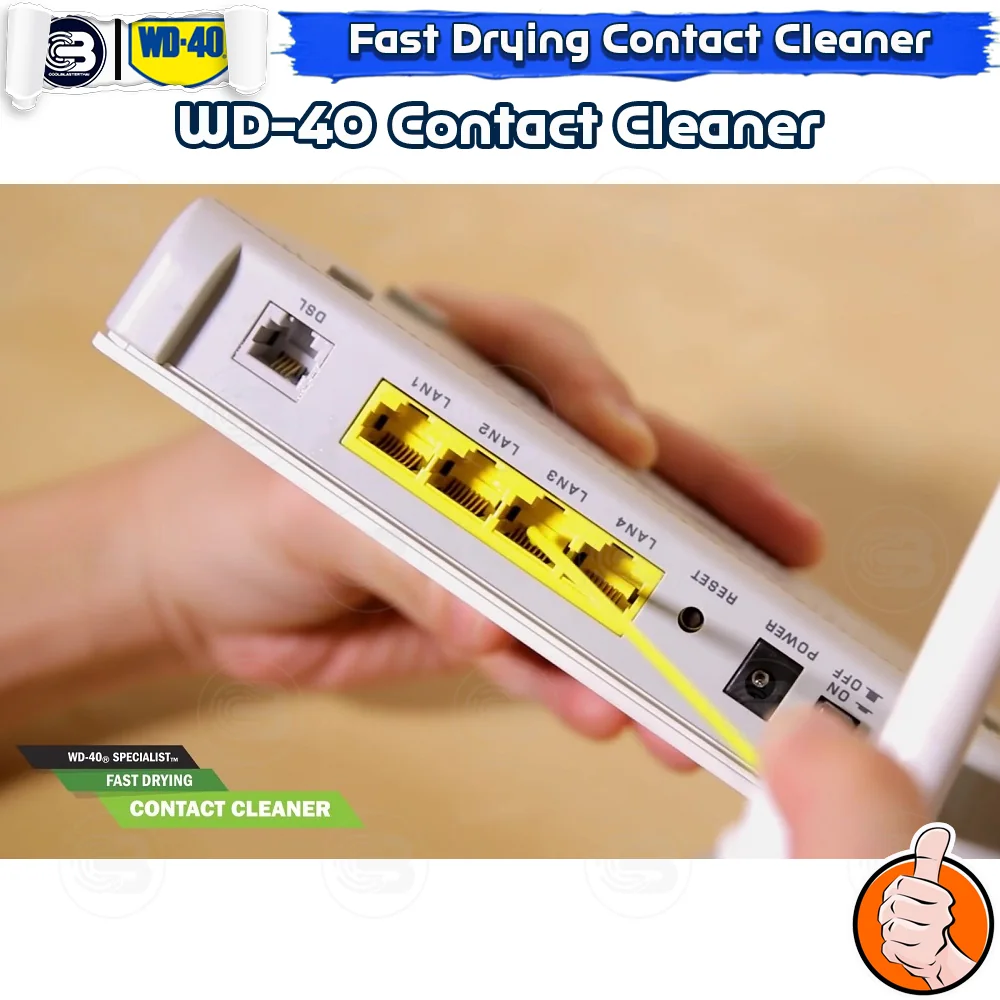 [CoolBlasterThai] WD-40 SPECIALIST Contact Cleaner Fast Drying 200 ML.(Product of USA)