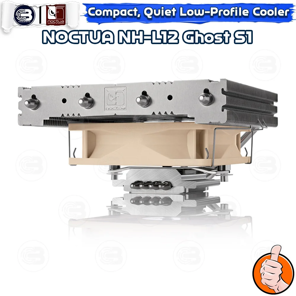 [CoolBlasterThai] NOCTUA NH-L12 Ghost S1 edition Quiet Low-porfile CPU Cooler (AM5/LGA1700 Ready) ประกัน 6 ปี