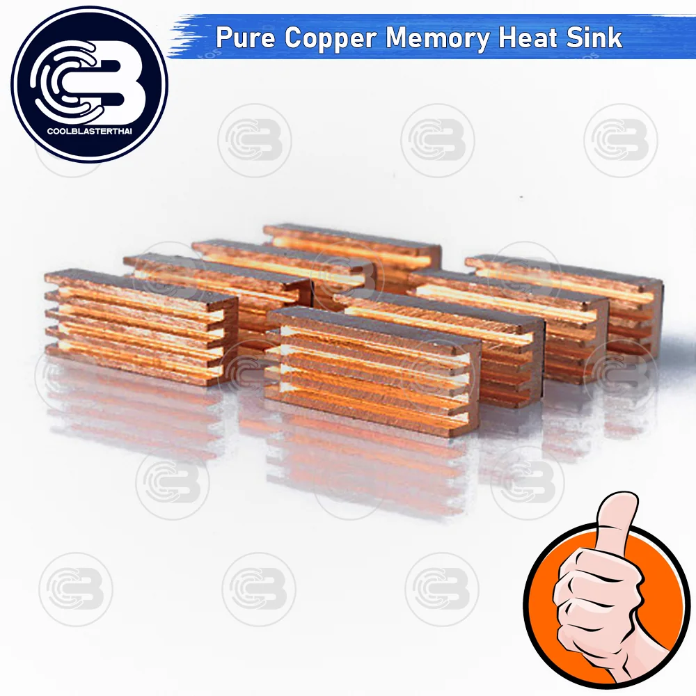 [CoolBlasterThai] Long Pure Copper Memory Heat Sink