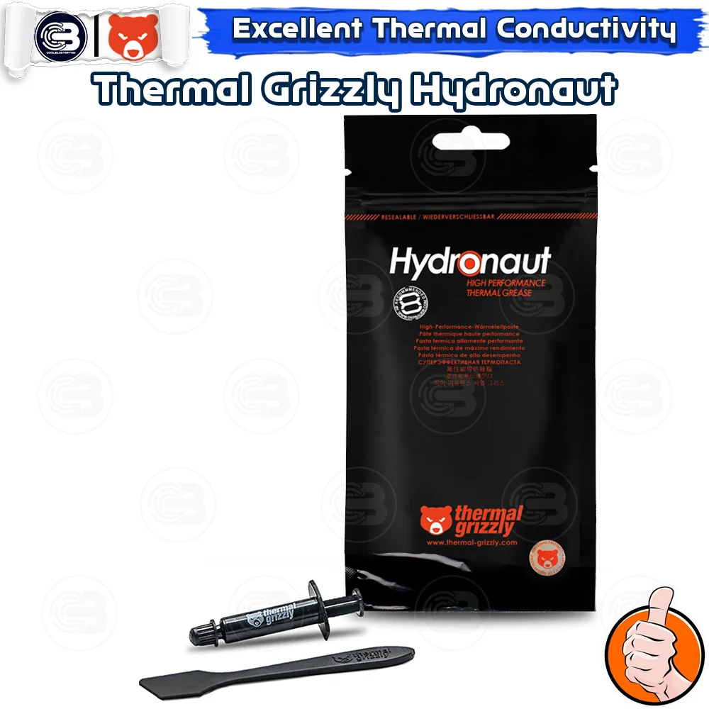 [CoolBlasterThai] THERMAL GRIZZLY HYDRONAUT 1g.Thermal compound (ซิลิโคนนำความร้อน)