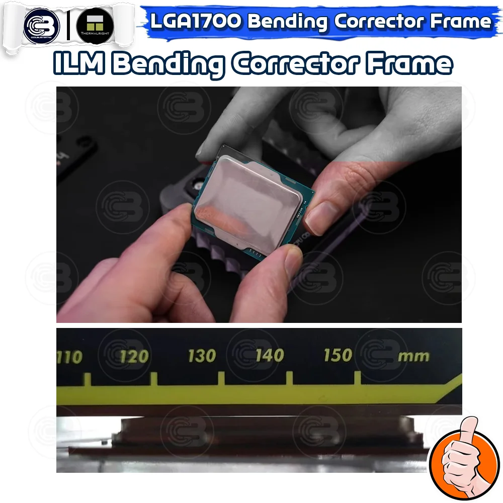 [CoolBlasterThai] THERMALRIGHT LGA1700 BCF Bending Corrector Frame Black (intel Gen.12/13/14) (เฟรม)