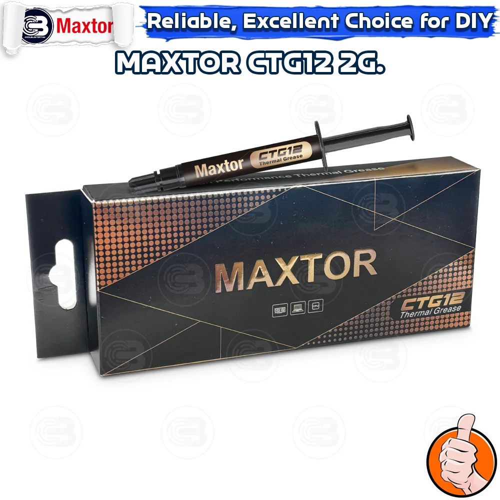 [CoolBlasterThai] MAXTOR CTG12 Thermal Compound 2g./18.0 W/m.k