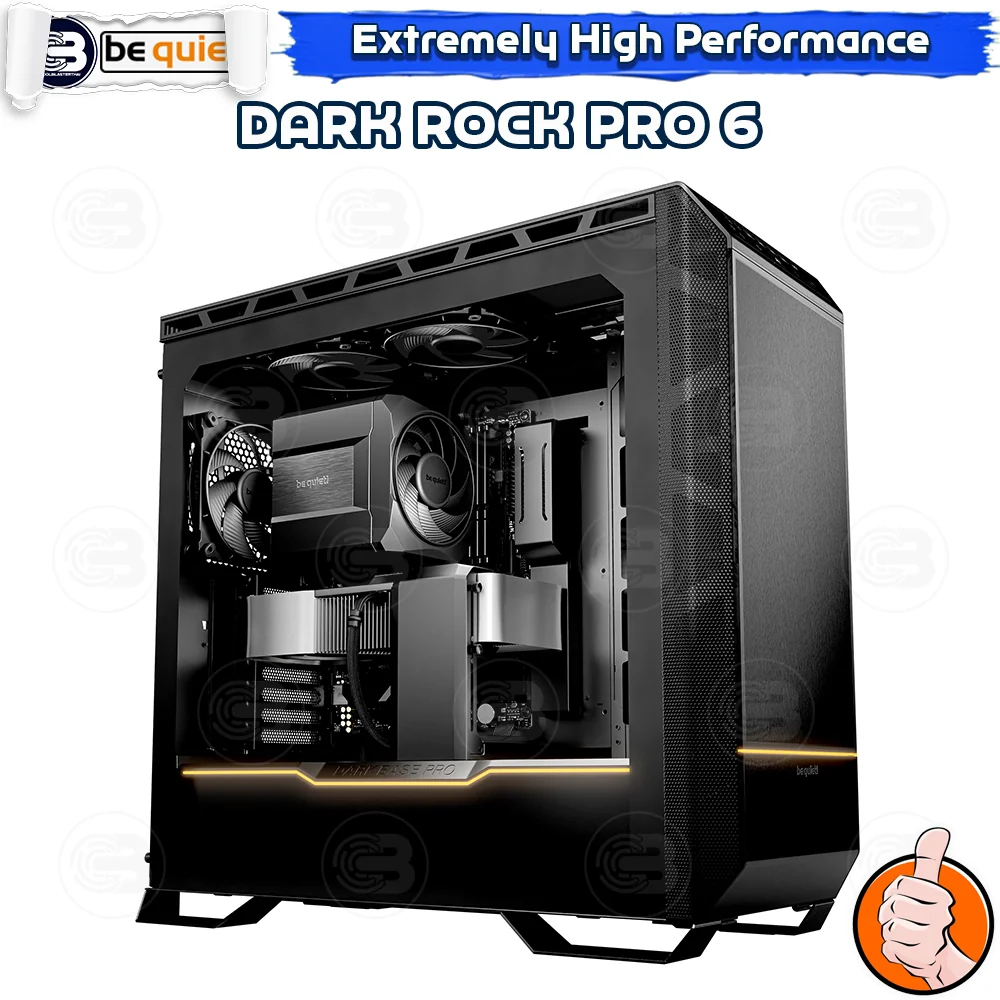 [CoolBlasterThai] Be Quiet Dark Rock Pro 6 Heat Sink CPU Cooler (AM5/LGA1851 Ready) (BK048) ประกัน 3 ปี