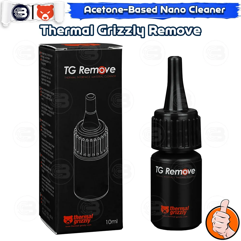 [CoolBlasterThai] THERMAL GRIZZLY TG REMOVE Cleaning Fluid 10 ml. Nano-cleaner For Thermal Paste