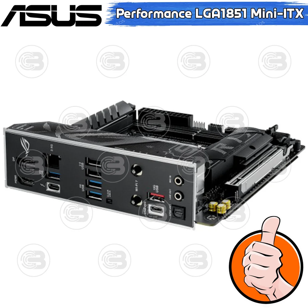 [CoolBlasterThai] ASUS MAINBOARD ROG STRIX B860-I GAMING WIFI INTEL SOCKET LGA1851 DDR5 MINI-ITX ประกัน 3 ปี