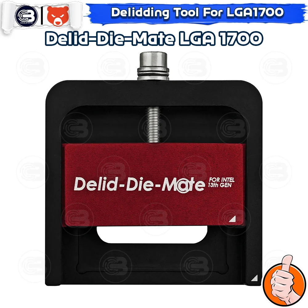 [CoolBlasterThai] THERMAL GRIZZLY DELID-DIE-MATE FOR INTEL 13TH/14TH (Removing the heat spreader tool) (TG-DDM-i13G)