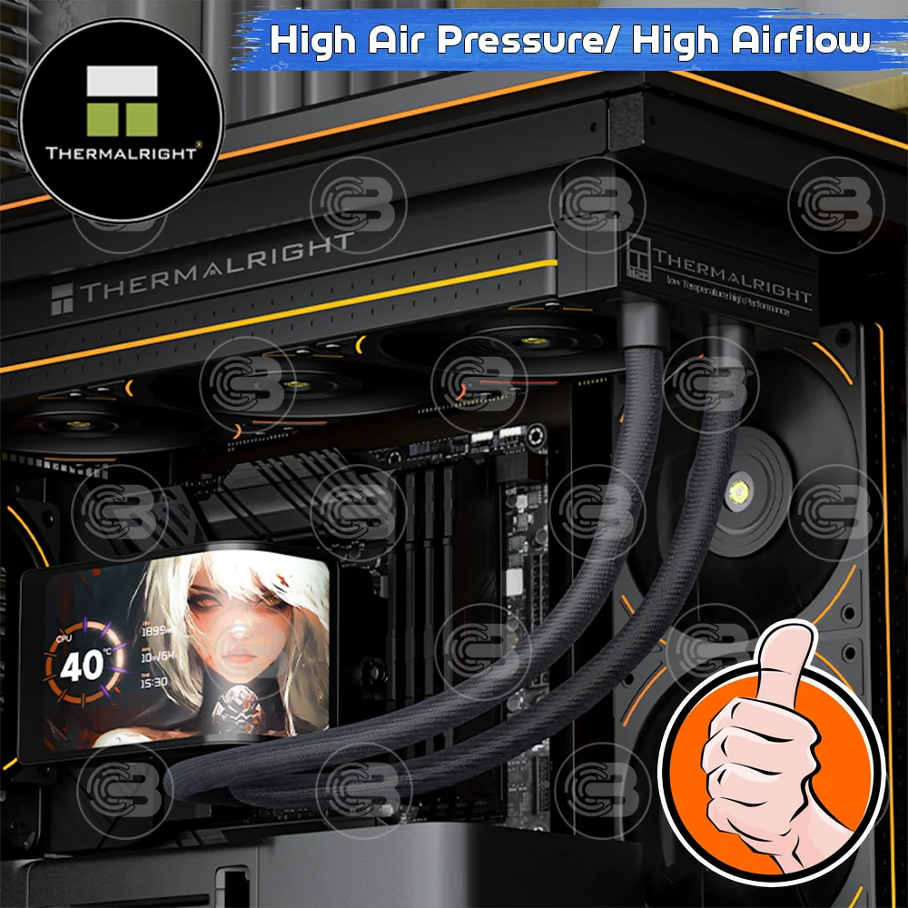 [CoolBlasterThai] Thermalright TL-UB36 Row Fan Optimized Static Pressure ARGB (size 120 mm.) ประกัน 3 ปี