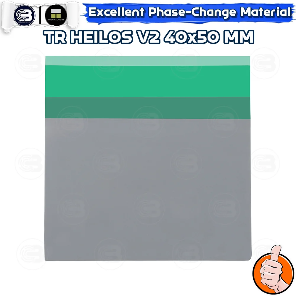 [CoolBlasterThai] THERMALRIGHT Heilos Solid Thermal Interface Sheet V2 40x50x0.25 mm (Phase change thermal interface)