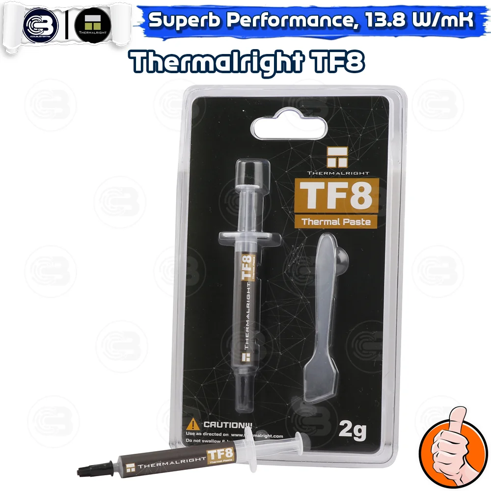 [CoolBlasterThai] Thermalright TF8 Thermal Compound 2g./13.8 W/m.k (ซิลิโคนนำความร้อน)