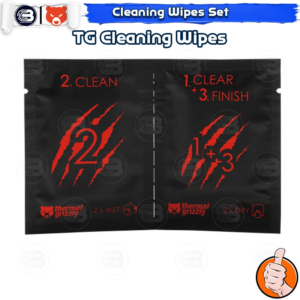 [CoolBlasterThai] THERMAL GRIZZLY Cleaning Wipes