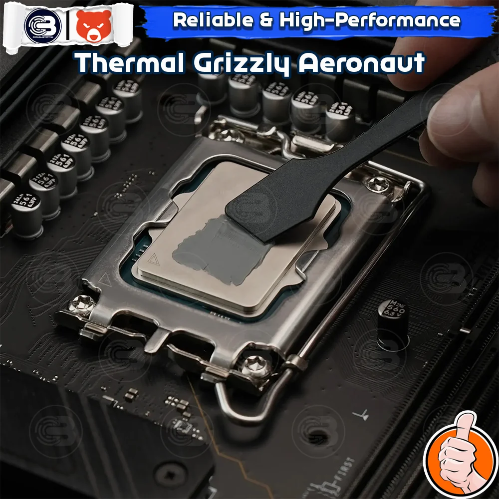 [CoolBlasterThai] THERMAL GRIZZLY AERONAUT 1g.Thermal compound (ซิลิโคนนำความร้อน)
