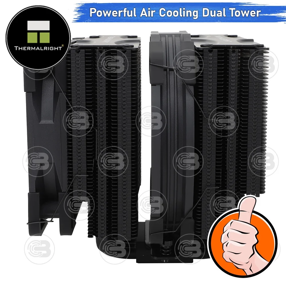 [CoolBlasterThai] Thermalright Frost Commander 140 BLACK CPU Heat Sink (AM5/LGA1851 Ready) ประกัน 5 ปี