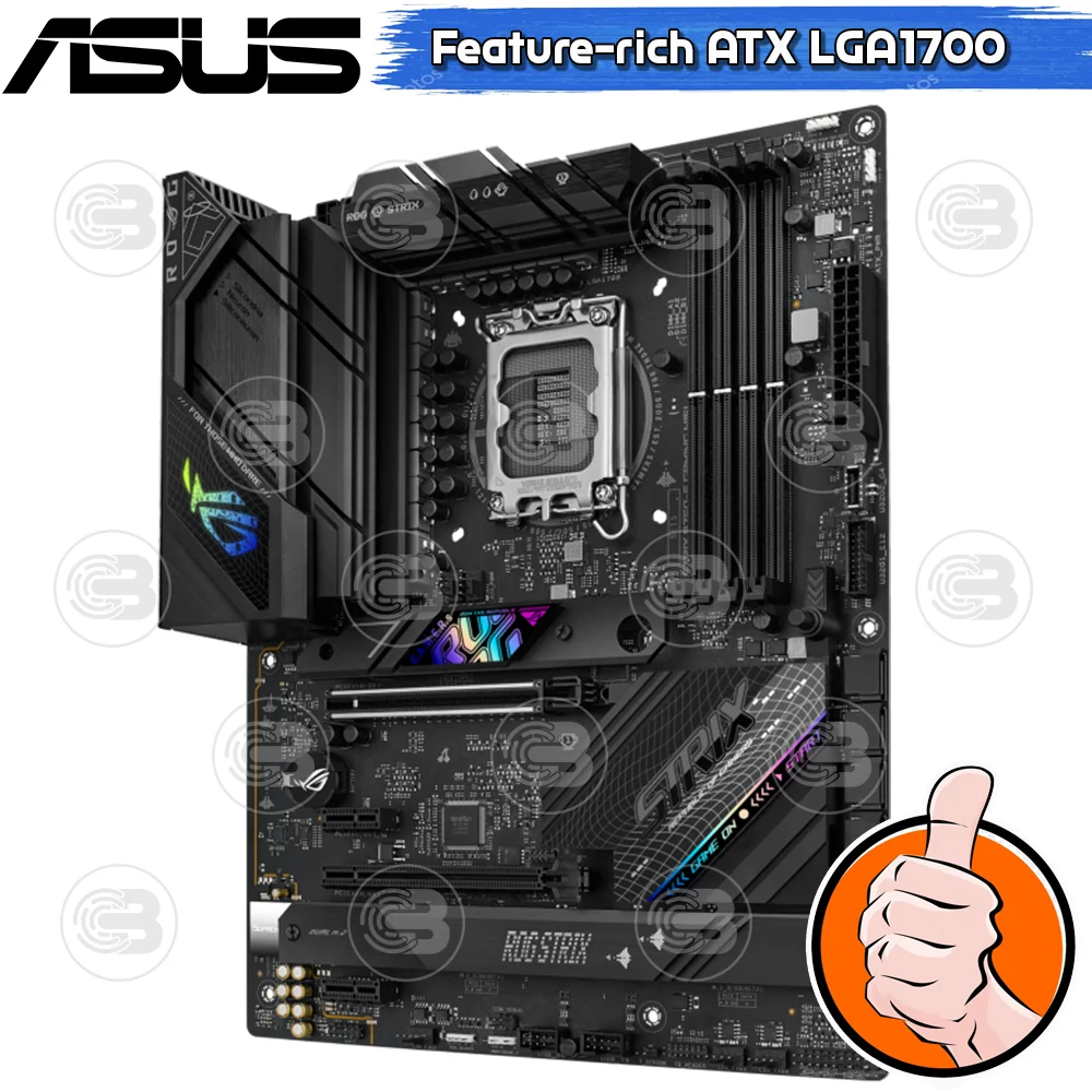 [CoolBlasterThai] ASUS MAINBOARD ROG STRIX B760-F GAMING WIFI SOCKET LGA1700 DDR5 M-ATX ประกัน 3 ปี