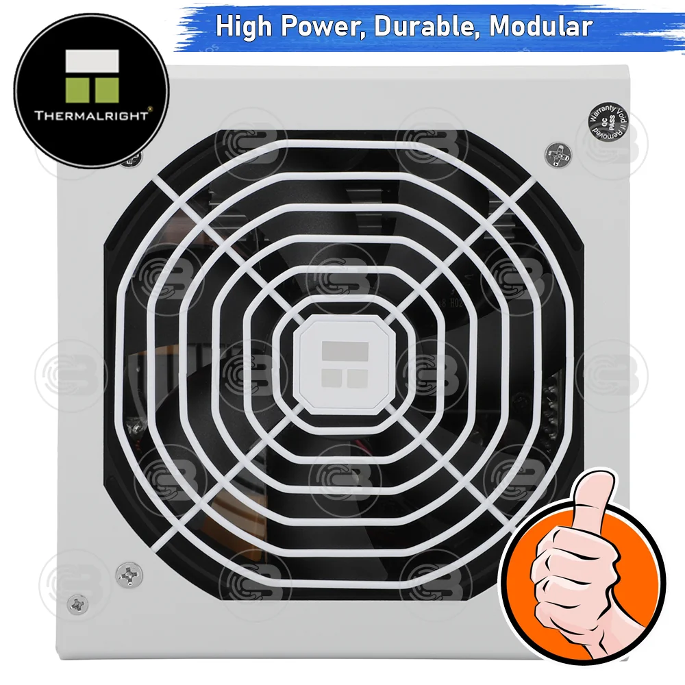 [CoolBlasterThai] Thermalright Power Supply 750W WHITE 80 Plus Gold Full Modular (SG750-W) ประกัน 5 ปี