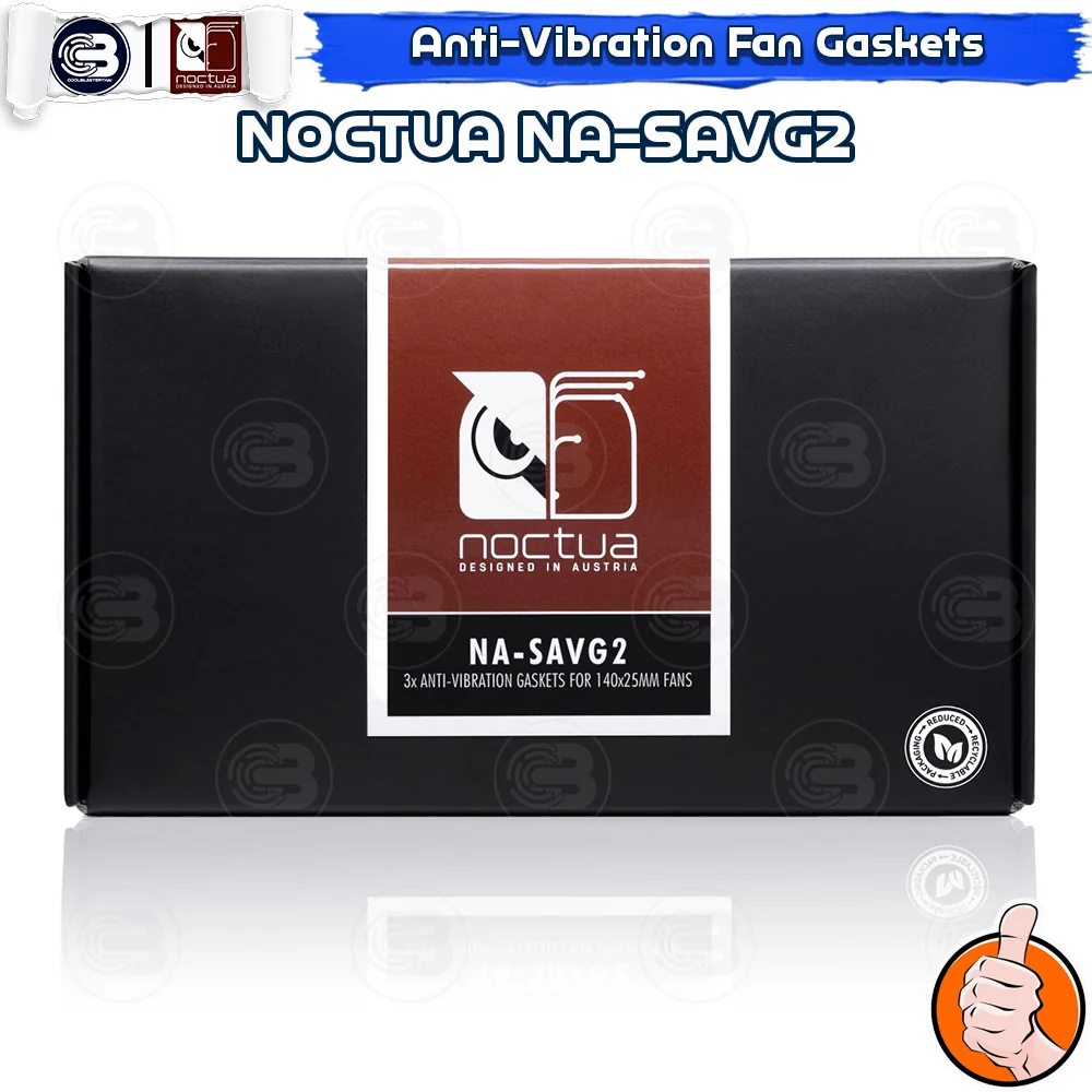 [CoolBlasterThai] NOCTUA NA-SAVG2 Anti-vibration Gaskets For 140 mm Fan (Set Of 3)