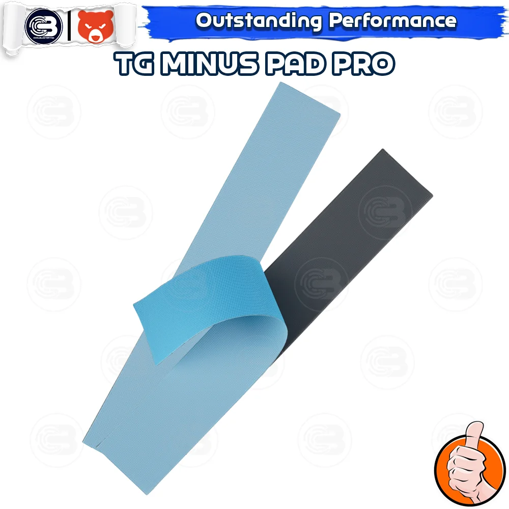 [CoolBlasterThai] THERMAL GRIZZLY MINUS PAD PRO Thermal Pad 2PCS- 120x20 /1.0 mm./>15 W/mK